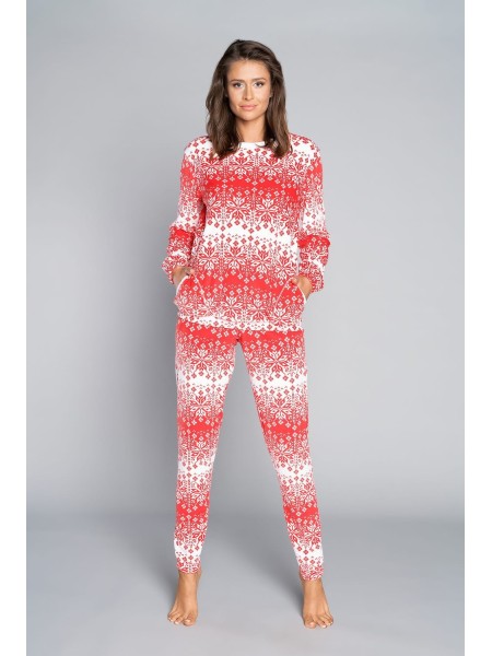 Compleu de casa Snow rosu