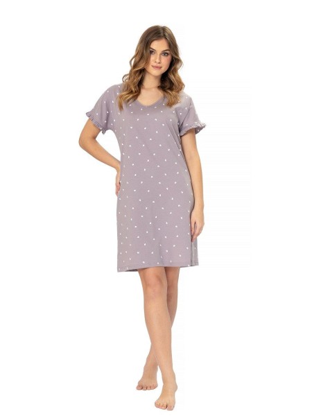 Cămașă de noapte din bumbac Emi 1305