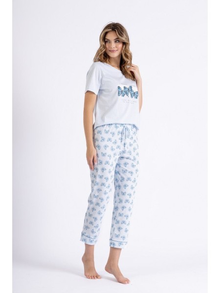 Pijama din bumbac Solin 1444