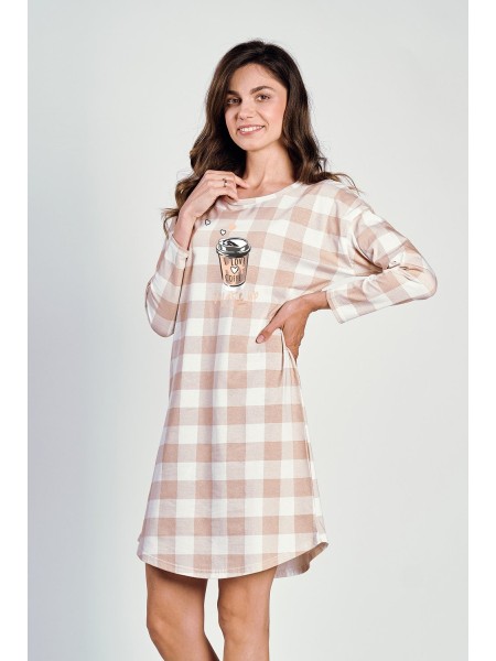 Cămașă de noapte din bumbac Natalie 3224