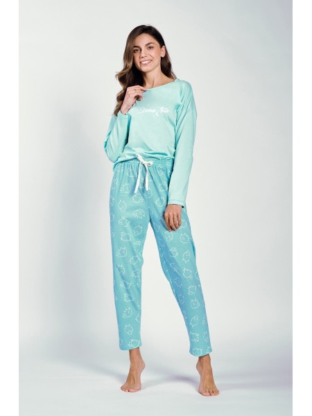 Pijama din bumbac Abi 3217