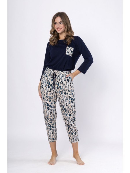 Pijama din bumbac Wiktoria 1664