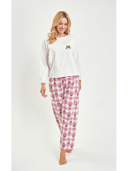 Pijama din bumbac Astrid 3441 2