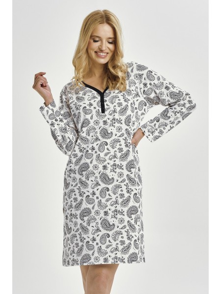 Cămașă de noapte din bumbac Aida 3453